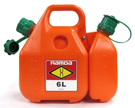 Fotografija izdelka Posoda za gorivo / olje 6 L / 2,5 L