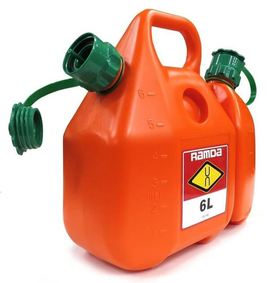 Fotografija izdelka Posoda za gorivo / olje 6 L / 2,5 L
