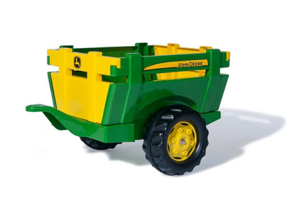 Prikaži podrobnosti za  Igrača PRIKOLICA rollyFarm Trailer John Deere, ROLLY TOYS Fotografija izdelka Igrača PRIKOLICA rollyFarm Trailer John Deere, ROLLY TOYS