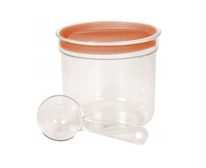 Fotografija izdelka Posoda za shranjevanje hrane z žličko, 1 L  (130 x 120 mm)