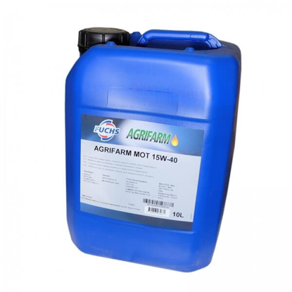 Prikaži podrobnosti za  Olje motorno 15W-40 Agrifarm 500 h, 10L Fotografija izdelka Olje motorno 15W-40 Agrifarm 500 h, 10L