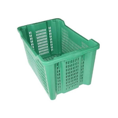 Fotografija izdelka Zaboj PVC odprt zeleni (55 x 36 x 31 cm)