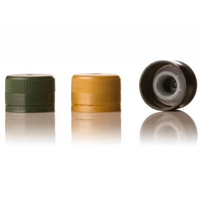 Fotografija izdelka Zamašek PVC za olje zelen/črn, 1 kos