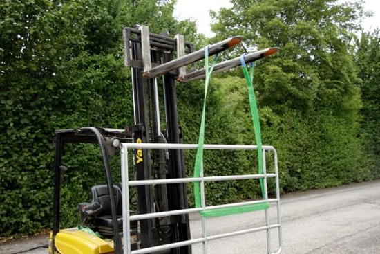 Fotografija izdelka Trak dvižni dvojni  za dvigovanje  4 m  (3000 kg / 6000 kg)