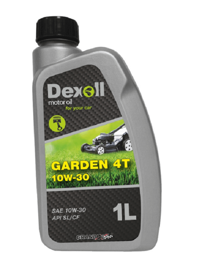 Fotografija izdelka Olje za vrtno kosilnico Dexoll 10W-30, 1 L