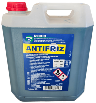Prikaži podrobnosti za  Antifriz koncentrat G11, 5 L moder Fotografija izdelka Antifriz koncentrat G11, 5 L moder