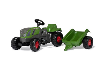 Prikaži podrobnosti za  Igrača TRAKTOR rollyKid Fendt 516 Vario s prikolico, ROLLY TOYS Fotografija izdelka Igrača TRAKTOR rollyKid Fendt 516 Vario s prikolico, ROLLY TOYS