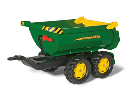 Prikaži podrobnosti za  Igrača PRIKOLICA rollyHalfpipe John Deere, ROLLY TOYS Fotografija izdelka Igrača PRIKOLICA rollyHalfpipe John Deere, ROLLY TOYS