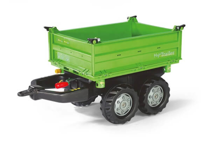 Prikaži podrobnosti za  Igrača PRIKOLICA rollyMega Trailer Deutz, ROLLY TOYS Fotografija izdelka Igrača PRIKOLICA rollyMega Trailer Deutz, ROLLY TOYS