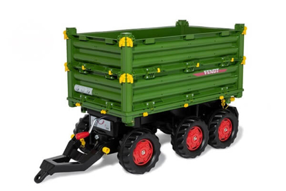 Prikaži podrobnosti za  Igrača PRIKOLICA rollyMulti Trailer Fendt, ROLLY TOYS Fotografija izdelka Igrača PRIKOLICA rollyMulti Trailer Fendt, ROLLY TOYS