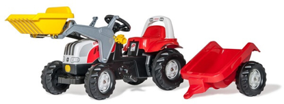Prikaži podrobnosti za  Igrača TRAKTOR rollyKid Steyr 6165 CVT, ROLLY TOYS Fotografija izdelka Igrača TRAKTOR rollyKid Steyr 6165 CVT, ROLLY TOYS