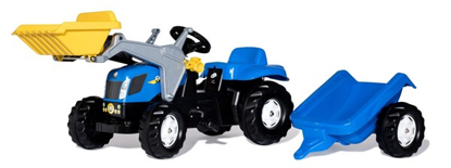 Prikaži podrobnosti za  Igrača TRAKTOR rollyKid New Holland T7040, ROLLY TOYS Fotografija izdelka Igrača TRAKTOR rollyKid New Holland T7040, ROLLY TOYS