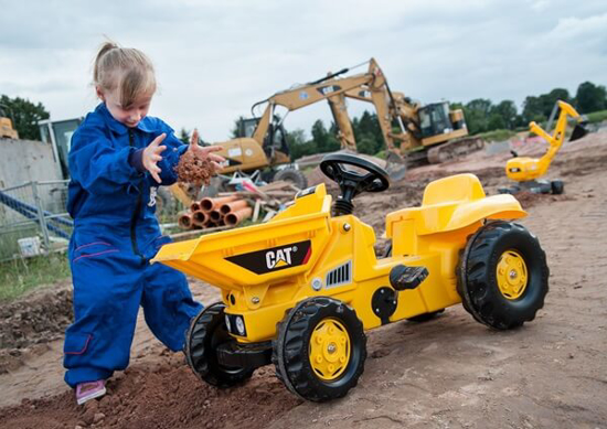 Fotografija izdelka Igrača TRAKTOR rollyKid Dumper Cat, ROLLY TOYS