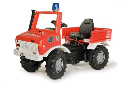 Prikaži podrobnosti za  Igrača gasilsko vozilo Unimog Fire, Rolly Toys Fotografija izdelka Igrača gasilsko vozilo Unimog Fire, Rolly Toys