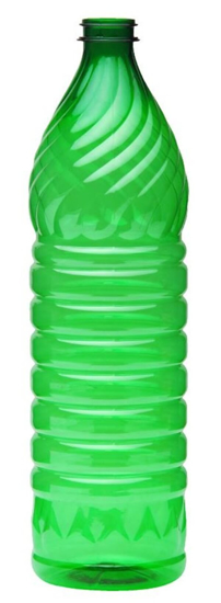 Fotografija izdelka Plastenka z zamaškom za bučno olje, 1 L, zelena