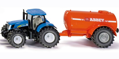 Prikaži podrobnosti za  Igrača TRAKTOR New Holland s cisterno, SIKU Fotografija izdelka Igrača TRAKTOR New Holland s cisterno, SIKU