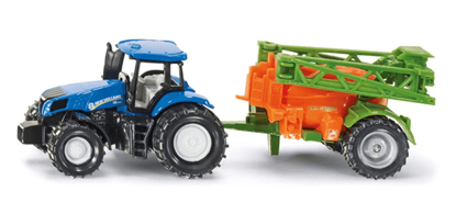 Prikaži podrobnosti za  Igrača TRAKTOR New Holland z razpršilcem, SIKU Fotografija izdelka Igrača TRAKTOR New Holland z razpršilcem, SIKU