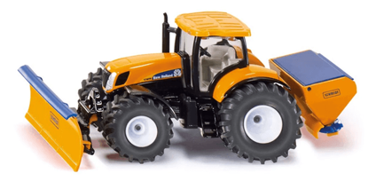 Prikaži podrobnosti za  Igrača TRAKTOR New Holland s snežno desko ter posipalcem soli in peska, SIKU Fotografija izdelka Igrača TRAKTOR New Holland s snežno desko ter posipalcem soli in peska, SIKU