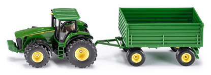 Prikaži podrobnosti za  Igrača TRAKTOR John Deere s prikolico, SIKU Fotografija izdelka Igrača TRAKTOR John Deere s prikolico, SIKU