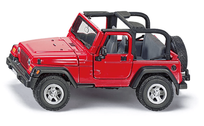 Prikaži podrobnosti za  Igrača Jeep Wrangler, SIKU Fotografija izdelka Igrača Jeep Wrangler, SIKU