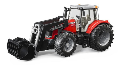 Prikaži podrobnosti za  Igrača TRAKTOR Massey Ferguson 7600 s čelnim nakladačem, BRUDER Fotografija izdelka Igrača TRAKTOR Massey Ferguson 7600 s čelnim nakladačem, BRUDER