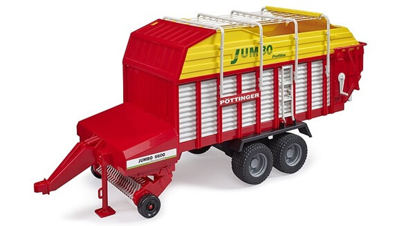 Prikaži podrobnosti za  Igrača nakladalka Pöttinger Jumbo 660 Profiline, BRUDER Fotografija izdelka Igrača nakladalka Pöttinger Jumbo 660 Profiline, BRUDER