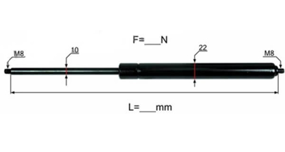 Fotografija izdelka Amortizer kabine