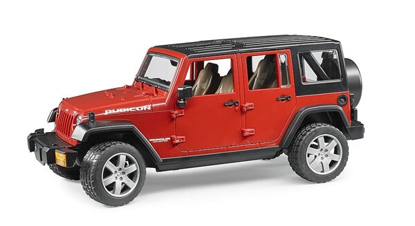 Prikaži podrobnosti za  Igrača TERENSKO VOZILO Jeep Wrangler Unlimited Rubicon, BRUDER Fotografija izdelka Igrača TERENSKO VOZILO Jeep Wrangler Unlimited Rubicon, BRUDER