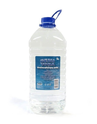 Prikaži podrobnosti za  Destilirana voda, 5 L Fotografija izdelka Destilirana voda, 5 L