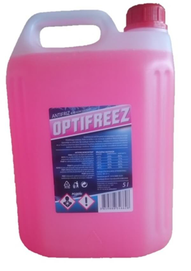 Fotografija izdelka Antifriz koncentrat G13 rdeč OPTIfreez, 5 L