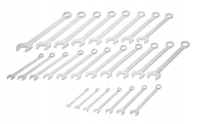Fotografija izdelka Komplet kombiniranih ključev,  26 kom (6-32 mm)