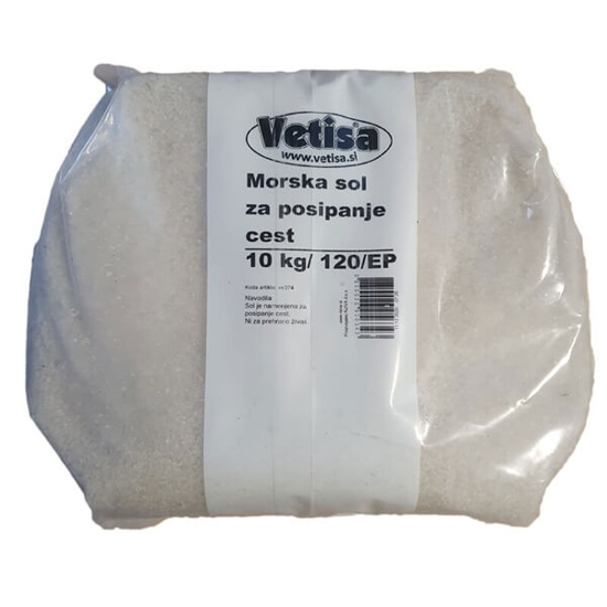 Fotografija izdelka Morska sol za posipanje  Vetisa  10kg