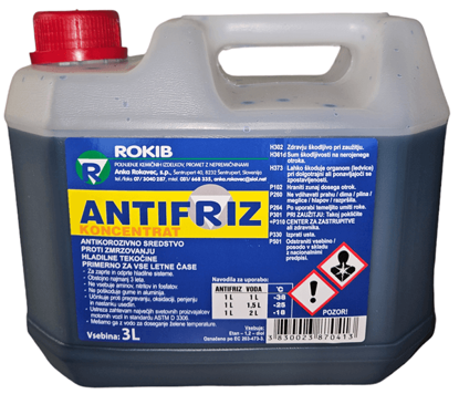 Prikaži podrobnosti za  Antifriz koncentrat G11, 3 L moder Fotografija izdelka Antifriz koncentrat G11, 3 L moder