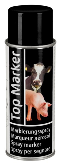 Fotografija izdelka Sprej za označevanje živali TopMarker - črn, 500 ml
