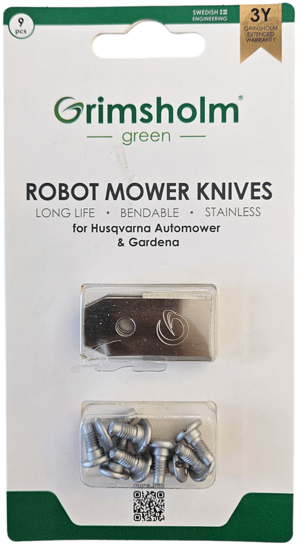 Fotografija izdelka Komplet nožkov 9 kos za robotsko kosilnico