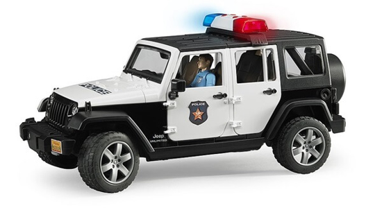 Fotografija izdelka Igrača POLICIJSKO VOZILO Jeep Wrangler Unlimited Rubicon, BRUDER