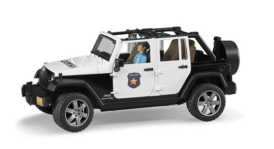 Fotografija izdelka Igrača POLICIJSKO VOZILO Jeep Wrangler Unlimited Rubicon, BRUDER