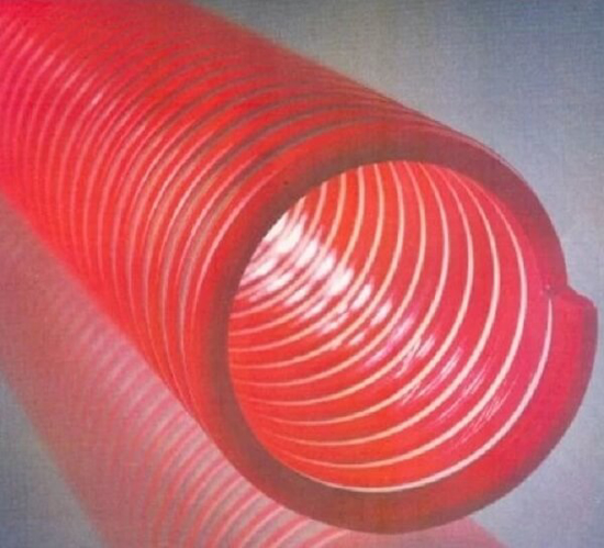 Fotografija izdelka Cev za pretakanje močna fi: 25 - rdeča - za tekoči meter