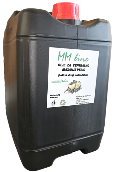 Fotografija izdelka Olje za centralno mazanje verig MM Line, 10 l