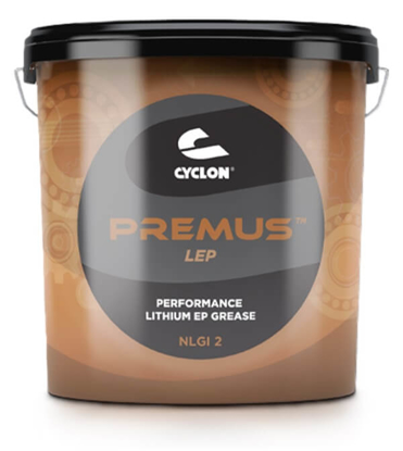 Prikaži podrobnosti za  Mast Cyclon Premus NLGI-2, litijeva, 15 kg Fotografija izdelka Mast Cyclon Premus NLGI-2, litijeva, 15 kg
