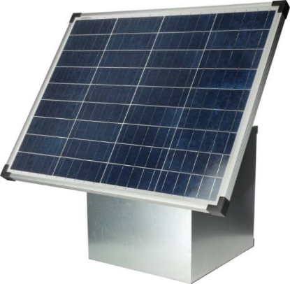 Prikaži podrobnosti za  Solarni panel 55 W z nosilcem in priklopi Fotografija izdelka Solarni panel 55 W z nosilcem in priklopi