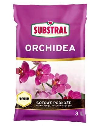 Fotografija izdelka Zemlja za orhideje SUBSTRAL, 3 L