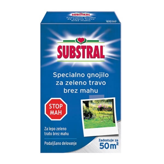 Fotografija izdelka Gnojilo za travo brez mahu SUBSTRAL STOP, 1,75 kg