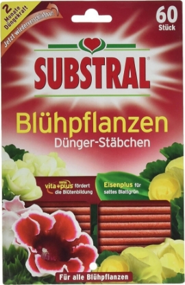 Fotografija izdelka Gnojilne palčke za cvetoče rastline SUBSTRAL, 60 kom