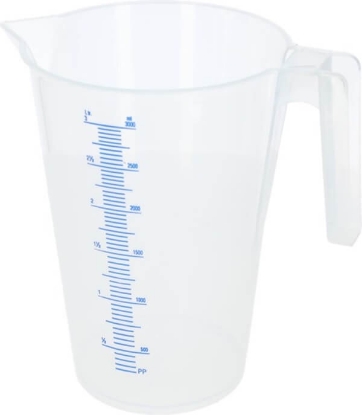 Prikaži podrobnosti za  Merilni lonček 3 L, PVC Fotografija izdelka Merilni lonček 3 L, PVC