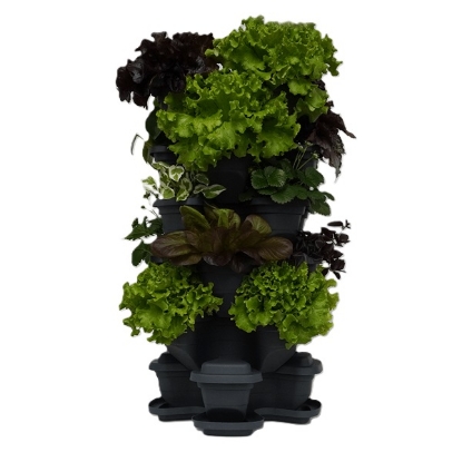 Fotografija izdelka Vodni stolp za sadike BEIGE 6+1 s črpalko