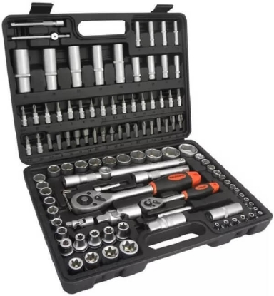 Fotografija izdelka Natični ključi 1/2" in 1/4" 108-delni set