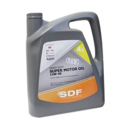 Prikaži podrobnosti za  Olje SDF Super Motor 15W40, 4 l Fotografija izdelka Olje SDF Super Motor 15W40, 4 l