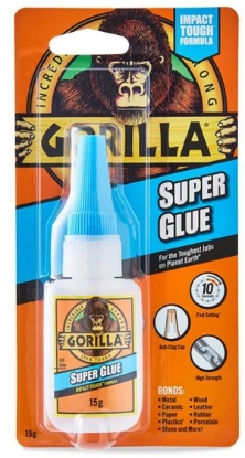 Fotografija izdelka GORILLA sekundno lepilo, 15 g