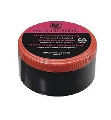 Prikaži podrobnosti za  Naboj 9 x 17 (rdeč), 1 kom Fotografija izdelka Naboj 9 x 17 (rdeč), 1 kom